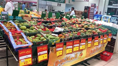 أسعار المانجو اليوم في سوق العبور تبدأ من 15 جنيهًا تشمل البلدي والزبدية والفونس 