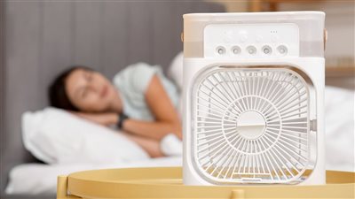 أنتبه من تشغيل المروحة خلال الطقس الحار فتزيد خطر الآصابه بالنوبة القلبية