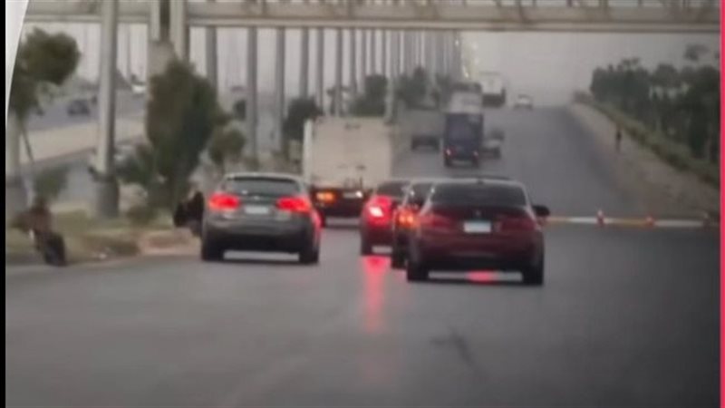 حادث فتيات طريق الواحات