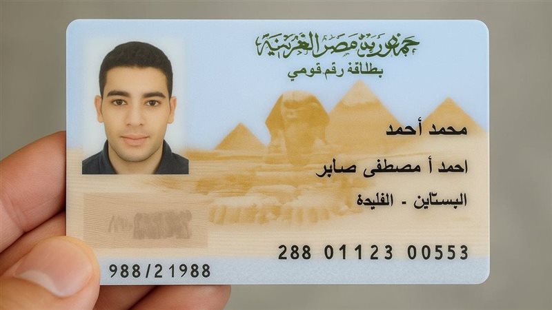 استخراج بطاقة الرقم