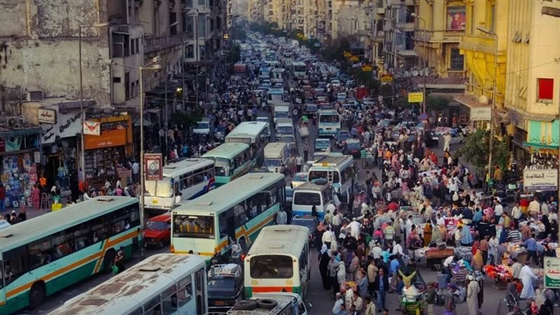 ارتفاع عدد سكان مصر