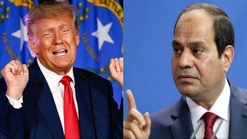 الرئيس السيسي وترامب