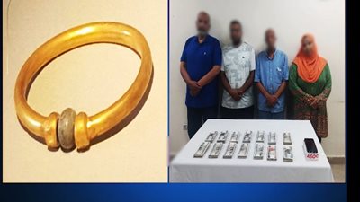 الداخلية تعلن القبض على أخصائية ترميم سرقت الأسورة الذهبية الأثرية من المتحف المصري 