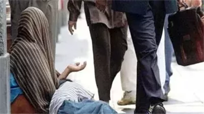 الشرطة تقبض على المتسول الظاهر في فيديو يسب سيدة ويعتدي عليها