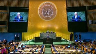 قبل كلمة نتنياهو.. مغادرة الوفود الدبلوماسية لقاعة الأمم المتحدة