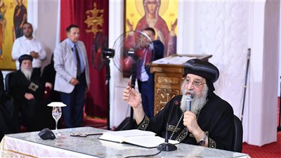 البابا تواضروس يترأس قداس تدشين مذابح مغارة السيدة العذراء بدير درنكة بأسيوط