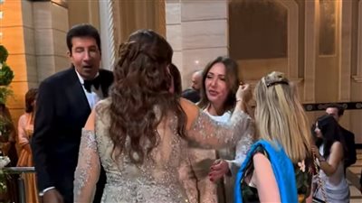 حفل زفاف نجل هاني رمزي في التجمع الخامس بحضور نجوم الفن والإعلام .. صور