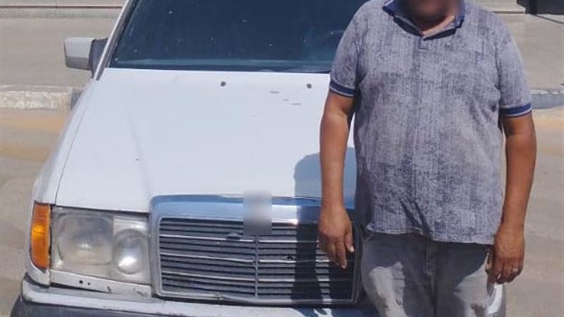 القبض على قائد سيارة