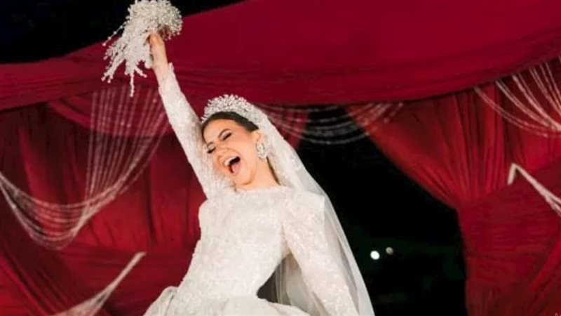 زفاف ابنة هبة قطب