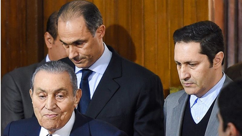 علاء وجمال مبارك