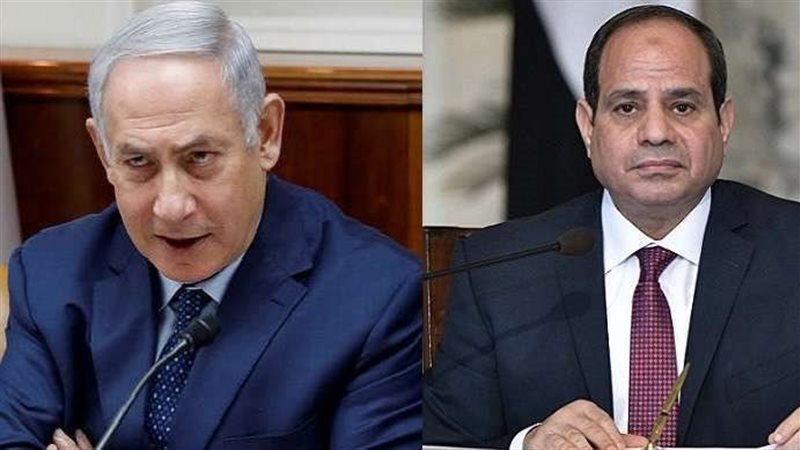 الرئيس السيسي ونتنياهو