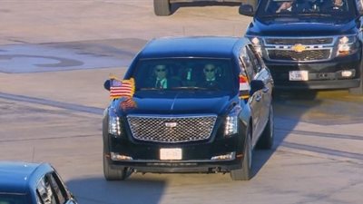 سيارة الوحش... لفتت أنظار الجميع في القمة ولا غنى عنها لـ ترامب 