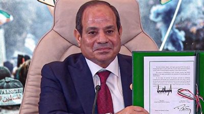 لاعب الزمالك ومنتخب فلسطين السابق يقدم الشكر لـ الرئيس السيسي بعد مؤتمر السلام