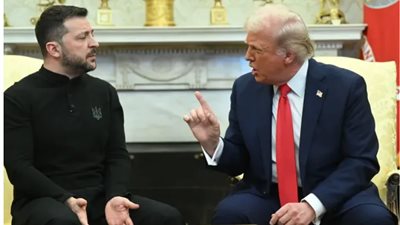 شتائم متبادلة بين ترامب وزيلينسكي  في البيت الأبيض بسبب رفض عرض روسيا لوقف الحرب