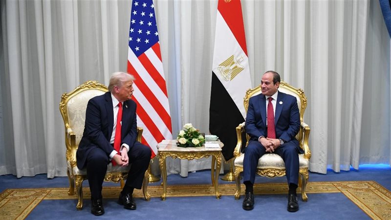 السيسي وترامب بالقمة