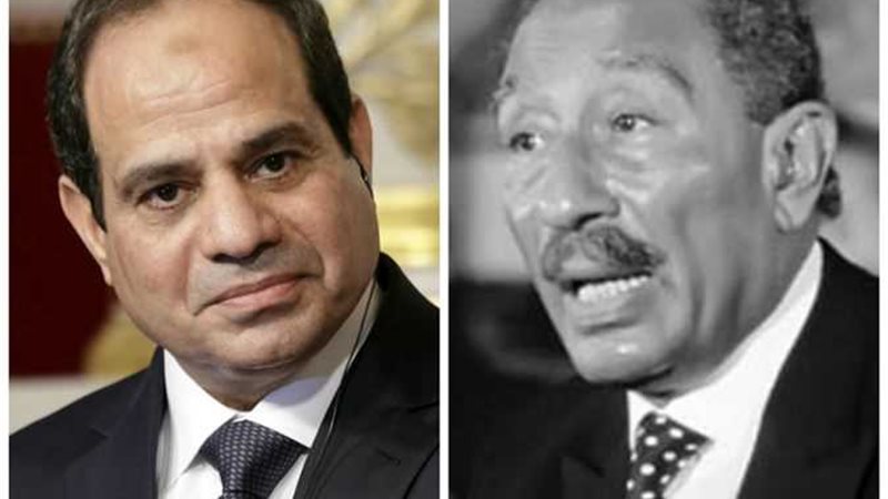 الرئيس السيسي يعبر