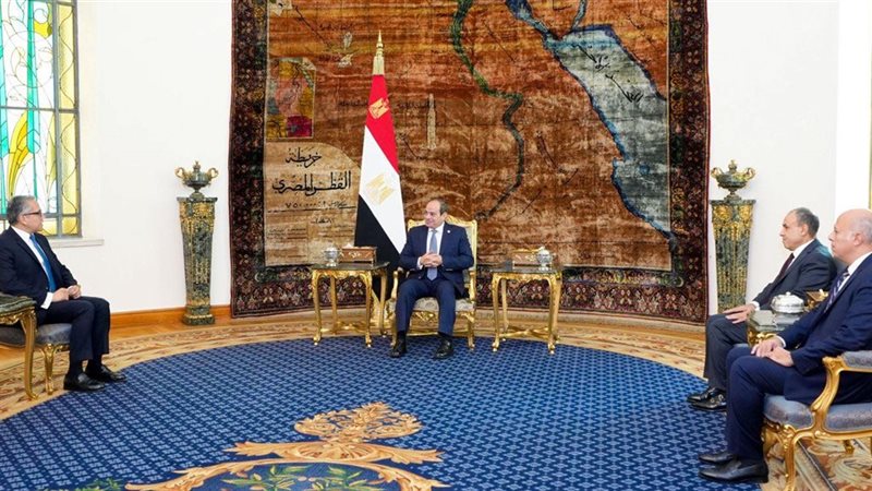 الرئيس السيسي وخالد