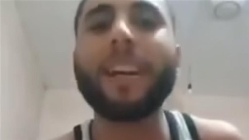  فيديو لشخص يهدد