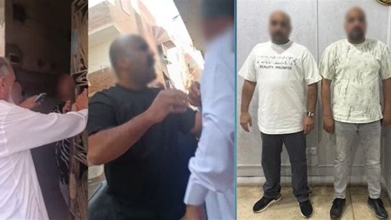 المتهمين بواقعة مسن