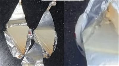 مواطن يعرض فساد علبة جبنة من ماركة مشهورة بعد شرائها   