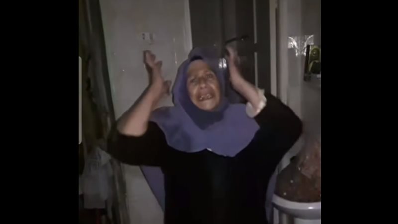 فيديو المسنة