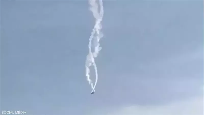 تحطم الطائرة