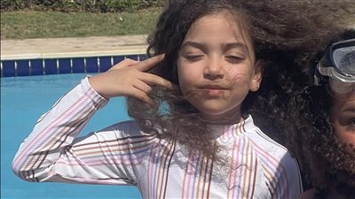 الطفلة أيسل 