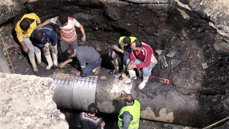 قطع المياه بالجيزة