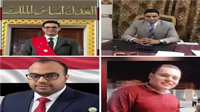 جنازة مهيبة في المنيا لوداع القضاة الأربعة بحضور قيادات رفيعة 