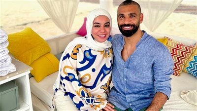 محمد صلاح وشقيقته 