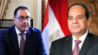 الرئيس السيسي ومدبولي 