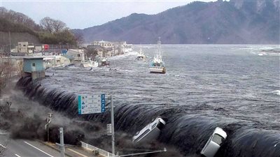 زلزال قوي ضرب شمال اليابان بقوة 6.7 درجات. 