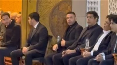 عزاء شقيقة الفنان عادل إمام  