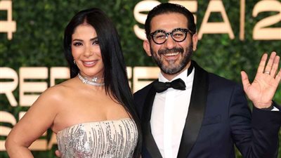 أحمد حلمي ومنى زكي 