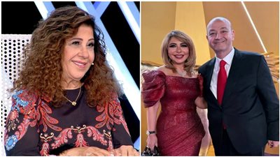 طلاق عمرو أديب ولميس الحديدي 