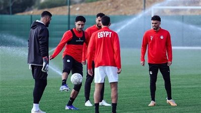 استعدادات منتخب مصر قبل لقاء بنين في دور الـ 16  