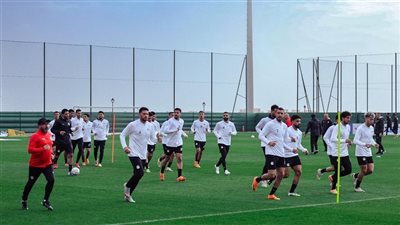 استعدادات منتخب مصر من أجل مواجهة بنين  