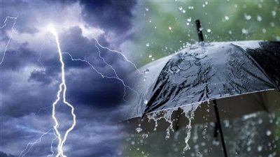 الأرصاد تنشر بيان تفصلي عن طقس الخميس.. أمطار رعدية ورياح 