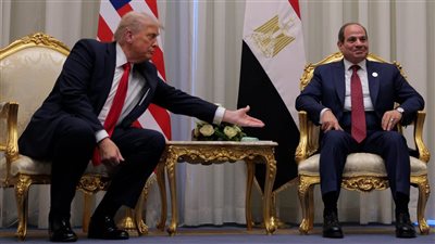 الرئيس السيسي وترامب 