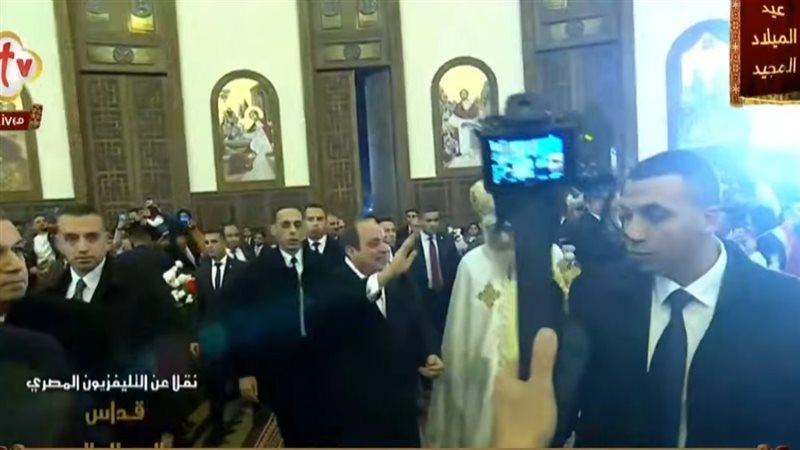 وصول الرئيس السيسي