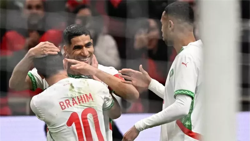 تفاصيل مباراة المغرب