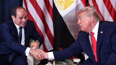 الرئيس السيسي وترامب 
