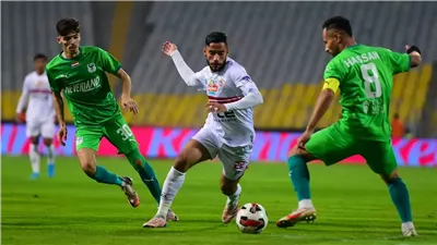 مباراة الزمالك والمصري 