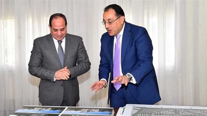 الرئيس السيسي ومدبولي