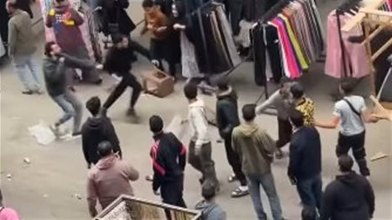 مشاجرة شارع العريش