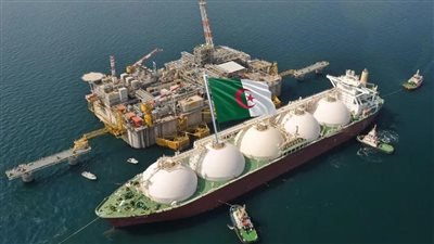 صادرات الجزائر من الغاز المسال 