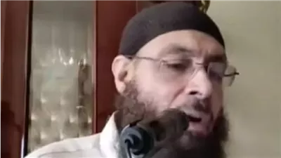 انتشار فيديو مناقشة رسالة الدكتوراة للشخص المقبوض عليه بتهمة الإساءة لـ أبوي النبي