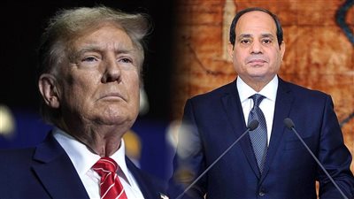 تحية دونالد ترامب للرئيس السيسي خلال جلسة مجلس السلام اليوم  