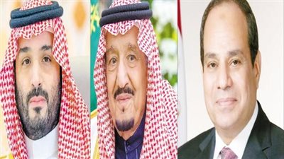 الرئيس السيسي يهنئ خادم الحرمين وولي العهد 