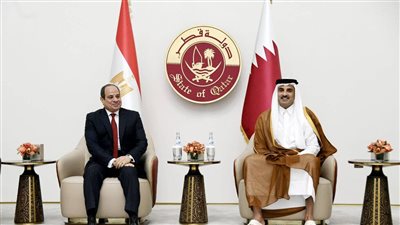 السيسي يؤكد رفض مصر الاعتداءات الإيرانية على قطر  